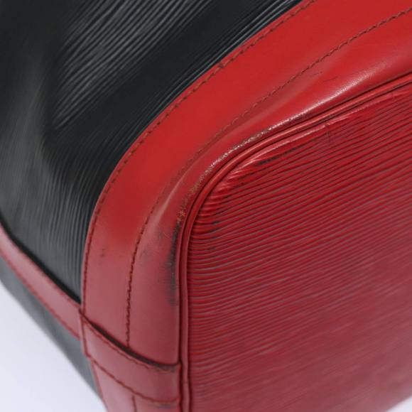 LOUIS VUITTON Epi Noe Shoulder Bag By color Black Red M44017 LV Auth 81573 - Picture 9 of 16